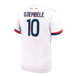 O.DEMBÉLÉ #10 PSG Away Authentic Soccer Jersey 2024/25