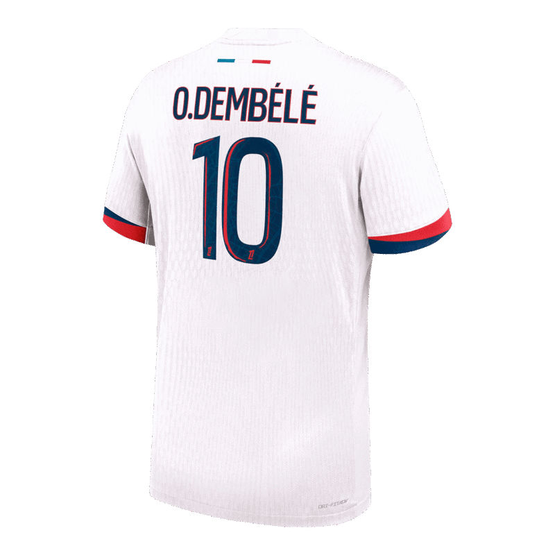 O.DEMBÉLÉ #10 PSG Away Authentic Soccer Jersey 2024/25