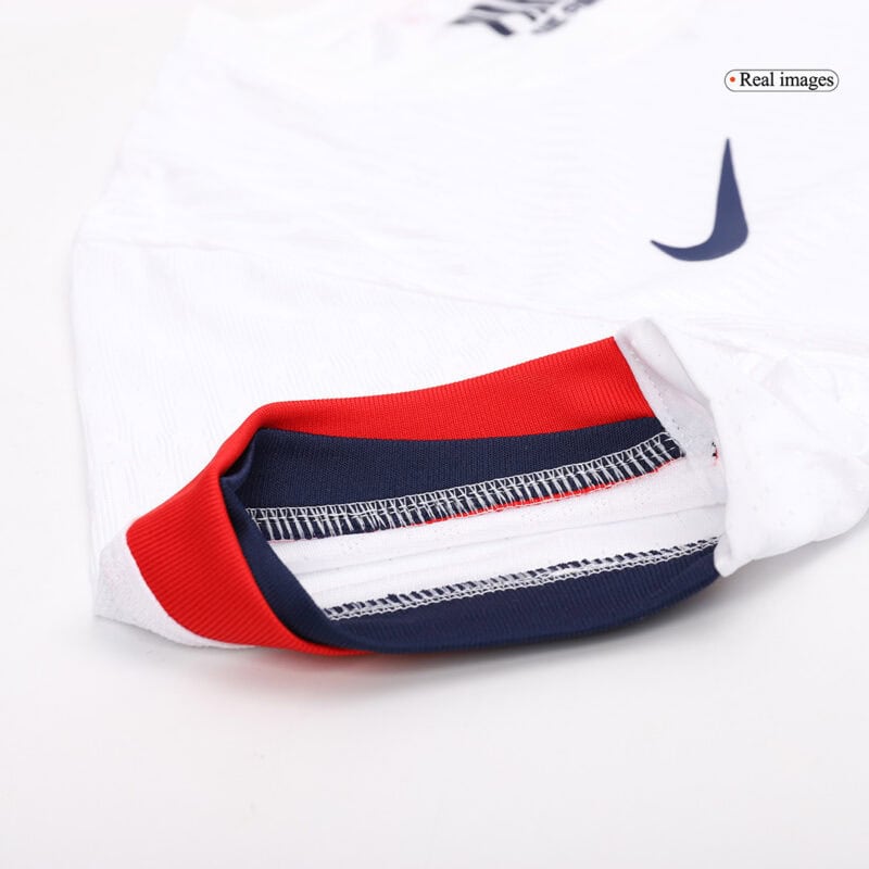KVARATSKHELIA #7 PSG Away Authentic Soccer Jersey 2024/25