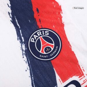 KVARATSKHELIA #7 PSG Away Authentic Soccer Jersey 2024/25