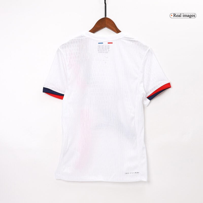 KVARATSKHELIA #7 PSG Away Authentic Soccer Jersey 2024/25 - UCL