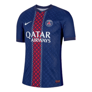 B.BARCOLA #29 PSG Home Authentic Soccer Jersey 2025/26