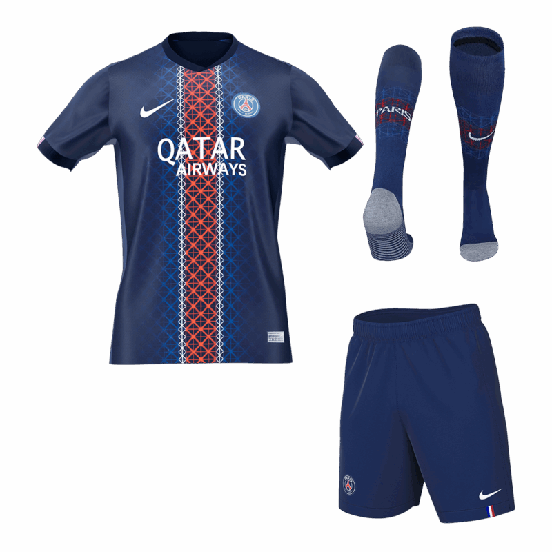 PSG Home Jerseys Full Kit 2025/26