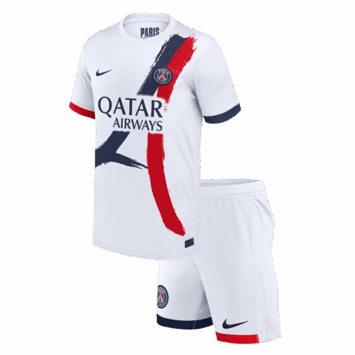 PSG Away Jersey Kit Kids(Jersey+Shorts)