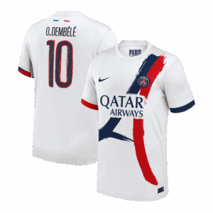 621649_1 PSG O.DEMBÉLÉ #10 Away Jersey - UCL Edition