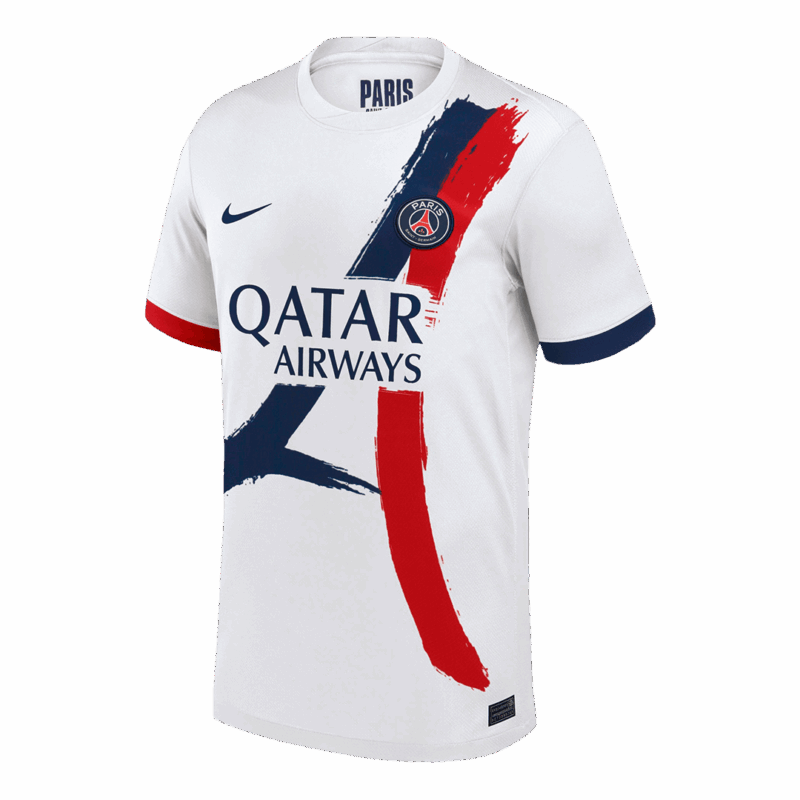 621649_2 PSG O.DEMBÉLÉ #10 Away Jersey - UCL Edition