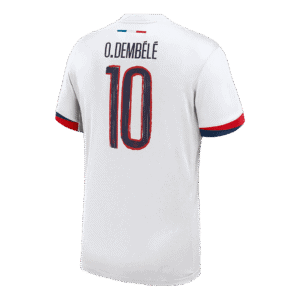 O.DEMBÉLÉ #10 PSG Away Soccer Jersey 2024/25 - UCL