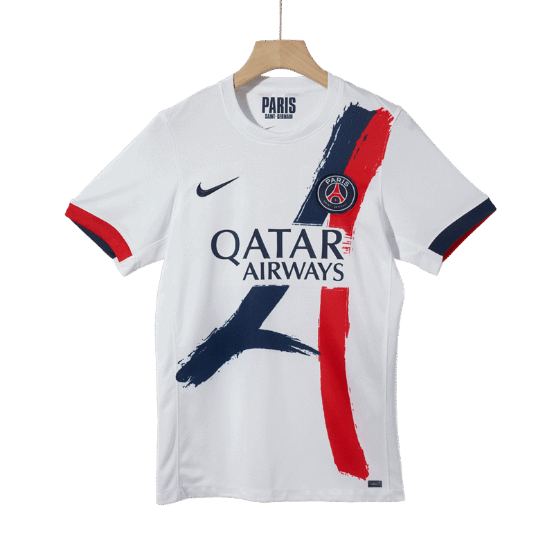 KVARATSKHELIA #7 PSG Away Soccer Jersey 2024/25 - UCL