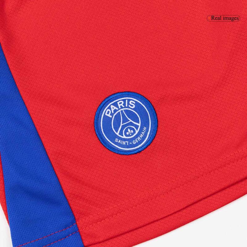 Kid's PSG Third Soccer Jersey Kit(Jersey+Shorts+Socks) 25/26 Red