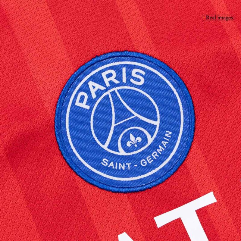 Kid's PSG Third Soccer Jersey Kit(Jersey+Shorts+Socks) 25/26 Red
