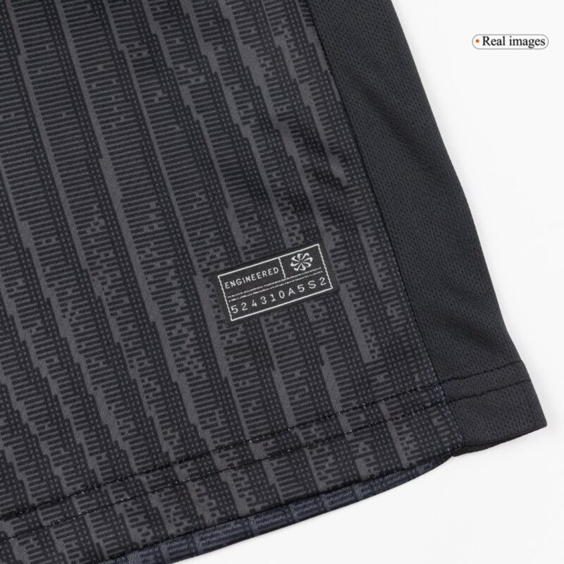 Kid's PSG Fourth Soccer Jersey Kit(Jersey+Shorts) 25/26 Black