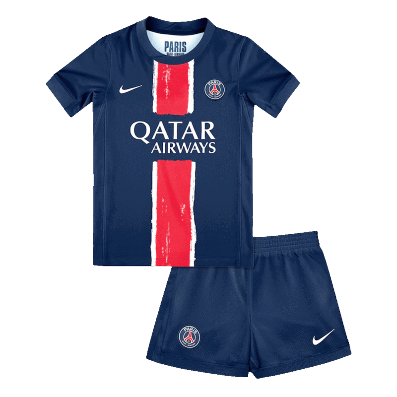 PSG Home Kids Soccer Jerseys Kit 2024/25