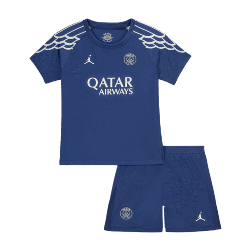 PSG Fourth Away Kids Soccer Jerseys Kit 2024/25