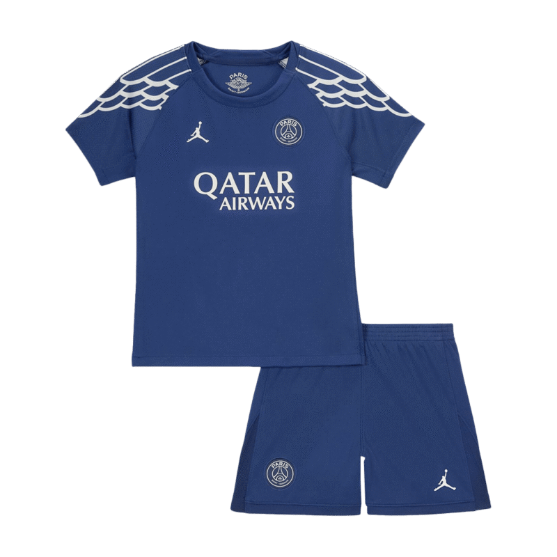 PSG Fourth Away Kids Soccer Jerseys Kit 2024/25