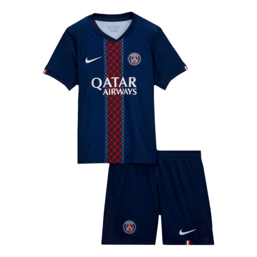 PSG Home Kids Soccer Jerseys Kit 2025/26