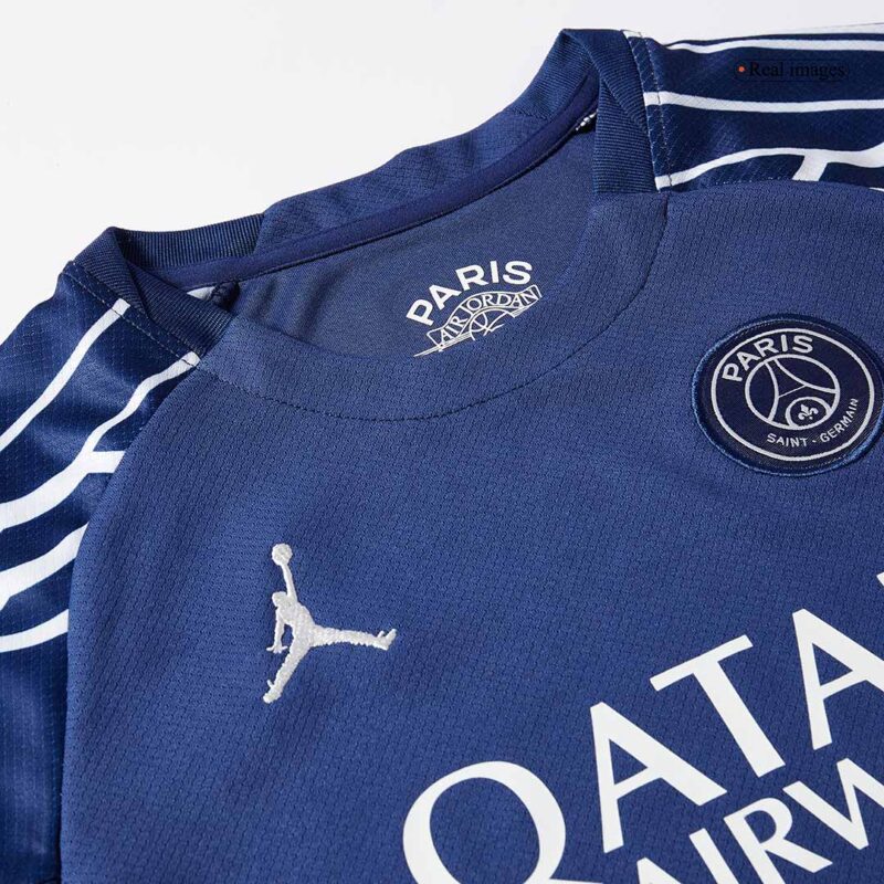 PSG Fourth Away Soccer Jersey Kit Kids(Jersey+Shorts)
