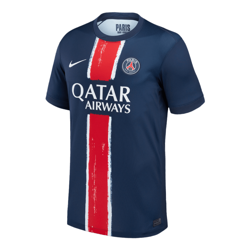 KVARATSKHELIA #7 PSG Home Soccer Jersey 2024/25