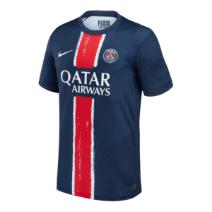 KVARATSKHELIA #7 PSG Home Soccer Jersey 2024/25 -UCL