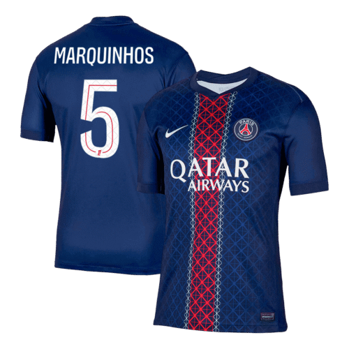 MARQUINHOS #5 PSG Home Soccer Jersey 2025/26