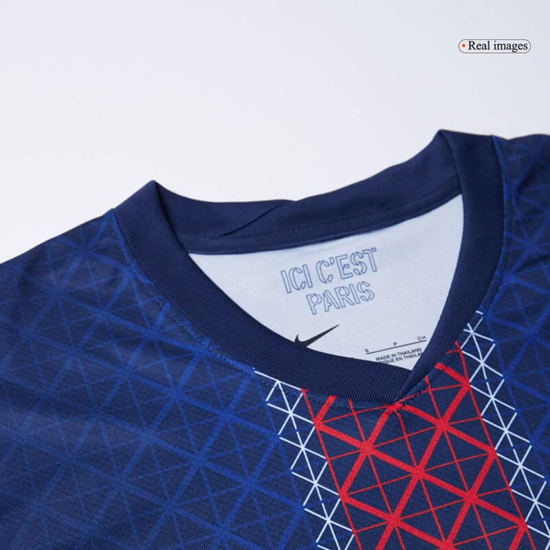 KVARATSKHELIA #7 PSG Home Soccer Jersey 2025/26