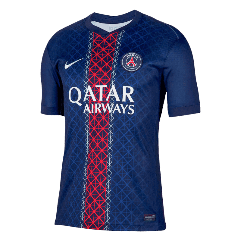 O.DEMBÉLÉ #10 PSG Home Soccer Jersey 2025/26