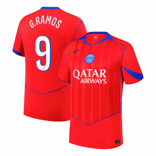 PSG G.RAMOS #9 Third Away Soccer Jersey 2025/26