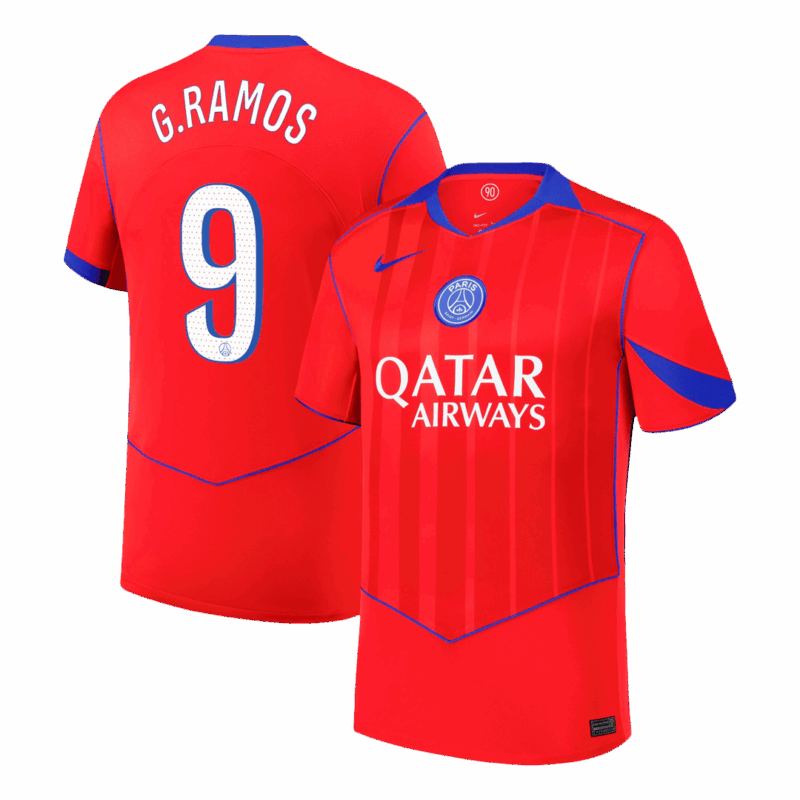 PSG G.RAMOS #9 Third Away Soccer Jersey 2025/26