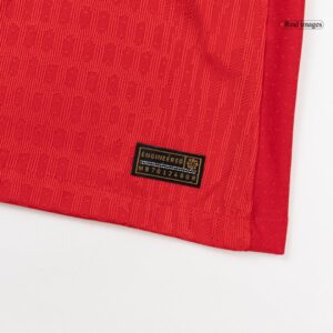 O.DEMBÉLÉ #10 Authentic PSG Third Away Soccer Jersey 25/26 Red