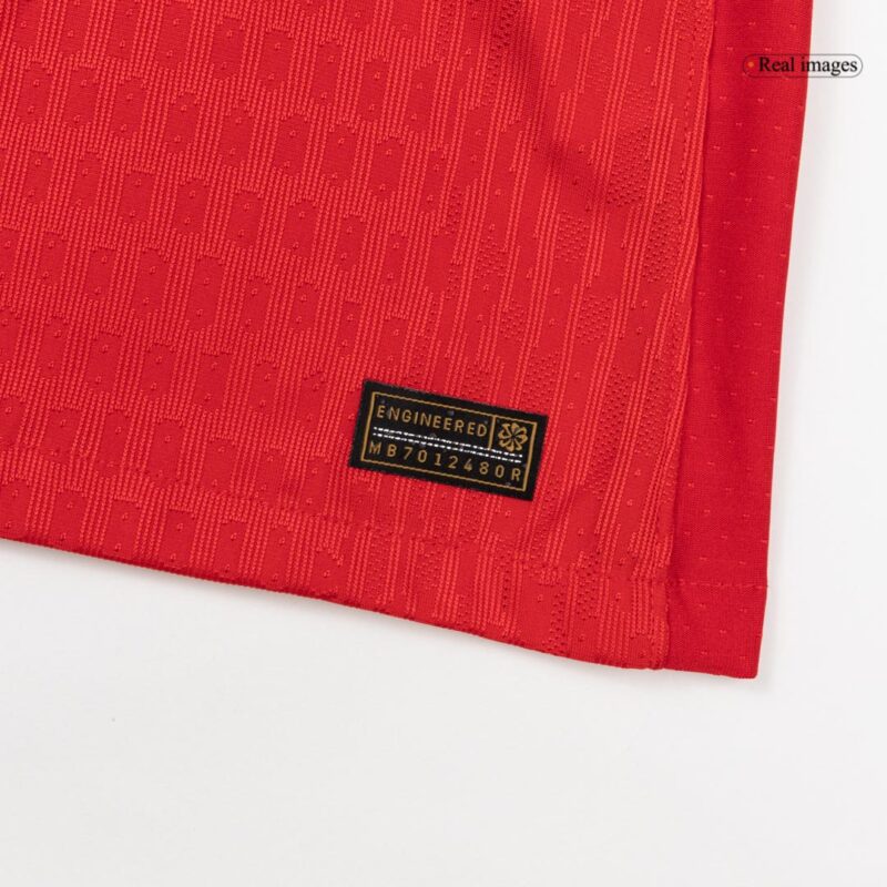 O.DEMBÉLÉ #10 Authentic PSG Third Away Soccer Jersey 25/26 Red