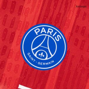 O.DEMBÉLÉ #10 Authentic PSG Third Away Soccer Jersey 25/26 Red