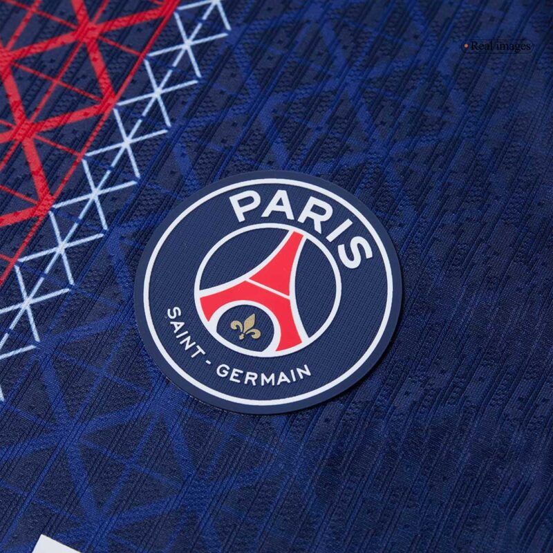 JOÃO NEVES #87 Authentic PSG Home Soccer Jersey 2025/26 Navy