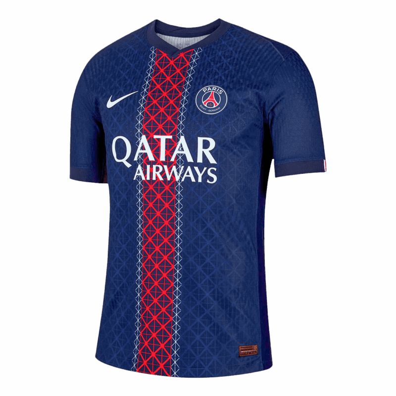 VITINHA #17 Authentic PSG Home Soccer Jersey 2025/26 Navy