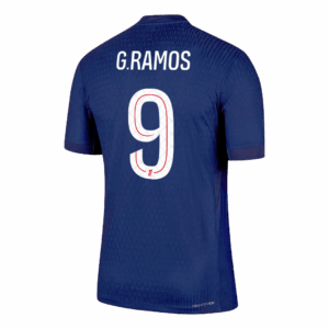 G.RAMOS #9 Authentic PSG Home Soccer Jersey 2025/26 Navy
