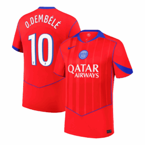 PSG O.DEMBÉLÉ #10 Third Away Sleeveless Jersey 2025/26