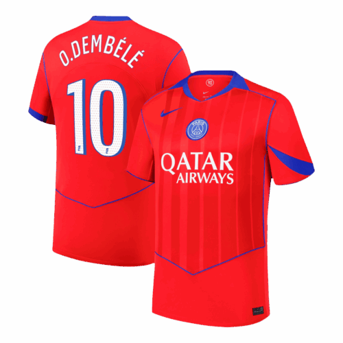 PSG O.DEMBÉLÉ #10 Third Away Sleeveless Jersey 2025/26