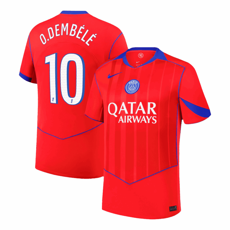 PSG O.DEMBÉLÉ #10 Third Away Sleeveless Jersey 2025/26