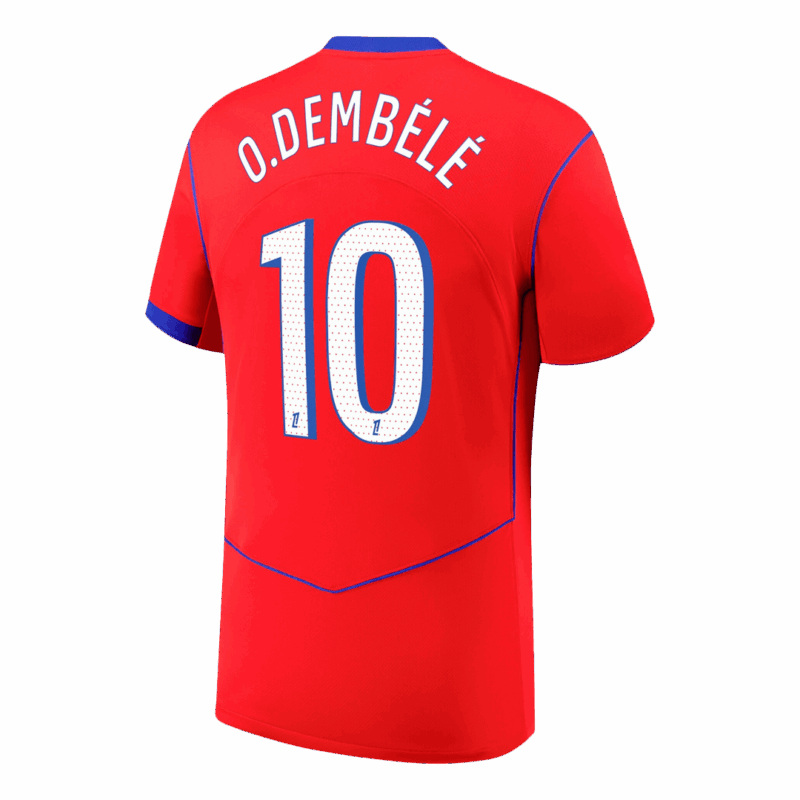 PSG O.DEMBÉLÉ #10 Third Away Sleeveless Jersey 2025/26