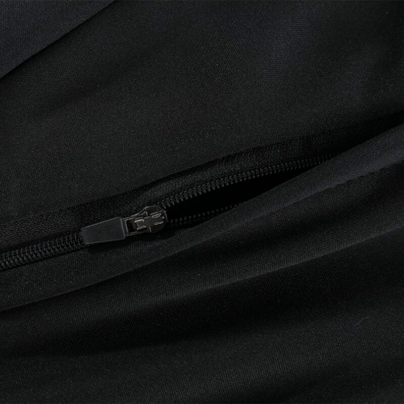 PSG 1/4 Zip Tracksuit 2023/24 Kids Black