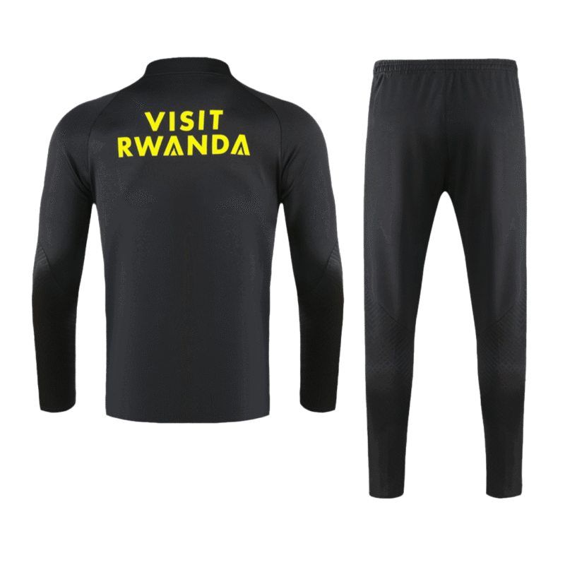PSG 1/4 Zip Tracksuit 2023/24 Kids Black