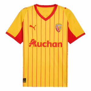 RC Lens Home Soccer Jersey Replica 2025/26