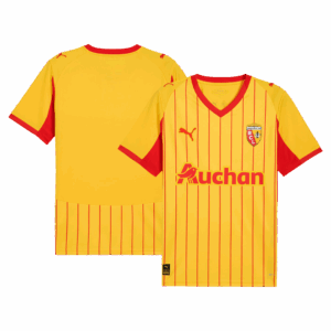 RC Lens Home Soccer Jersey Replica 2025/26
