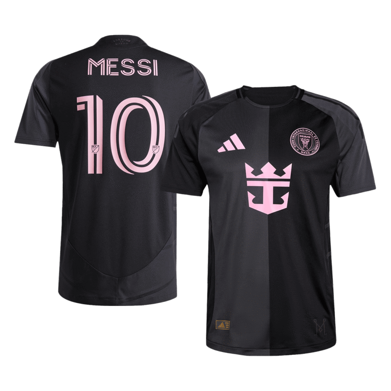 MESSI #10 Inter Miami CF Away Authentic Soccer Jersey 2025