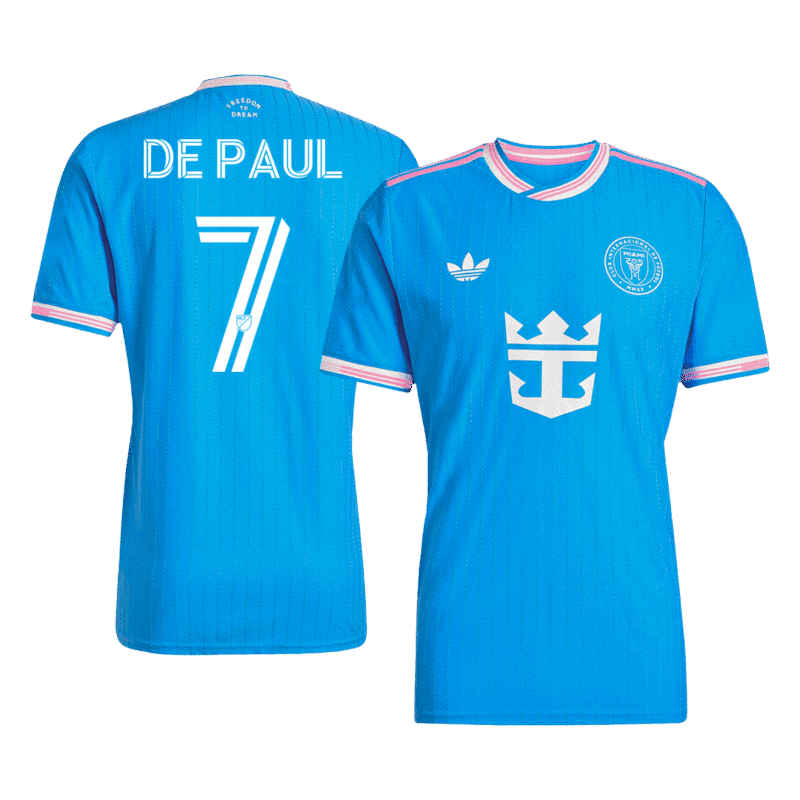 DE PAUL #7 Inter Miami CF Third Away Authentic Soccer Jersey 2025