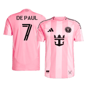 DE PAUL #7 Inter Miami CF Home Authentic Soccer Jersey 2025