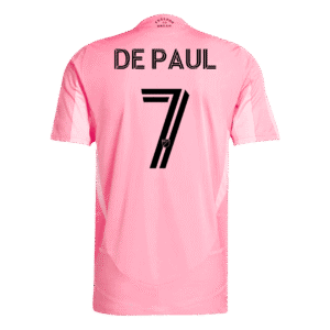 DE PAUL #7 Inter Miami CF Home Authentic Soccer Jersey 2025