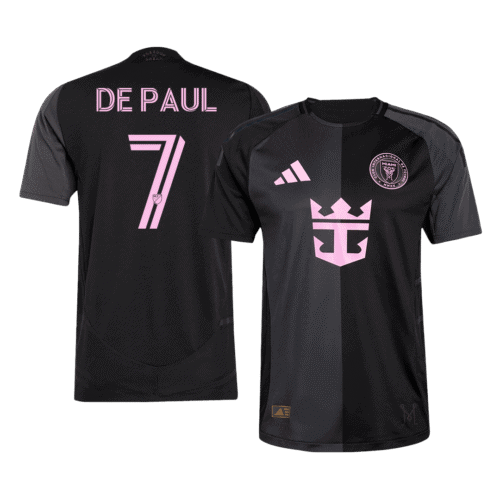 DE PAUL #7 Inter Miami CF Away Authentic Soccer Jersey 2025