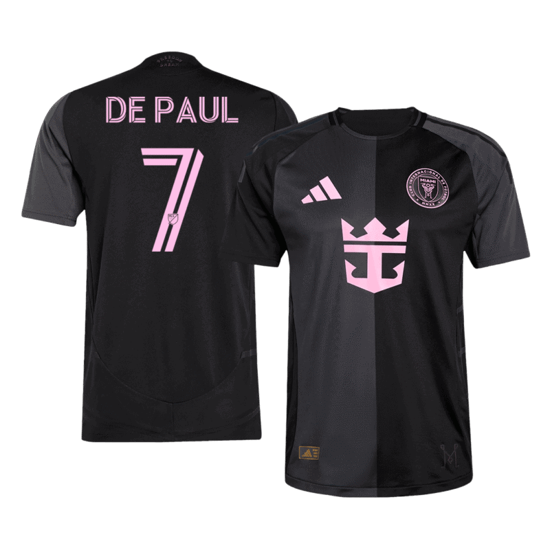 DE PAUL #7 Inter Miami CF Away Authentic Soccer Jersey 2025
