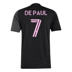 DE PAUL #7 Inter Miami CF Away Authentic Soccer Jersey 2025