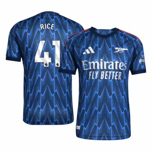 RICE #41 Inter Miami CF Away Authentic Soccer Jersey 2025/26