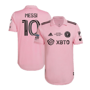 MESSI #10 Inter Miami CF Home Authentic Soccer Jersey 2023 - Leagues Cup Final